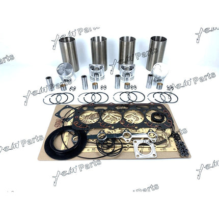 Rebuild Kit For Shibaura N844 N844T Engine Piston Ring Gasket Bearing W Valves