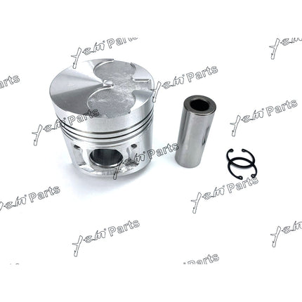 Piston Set For SHIBAURA N844 + 0.50mm Oversize (OIL RING 3MM) x4 PCS Engine Parts