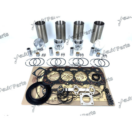 Rebuild Kit For Shibaura N844 N844T Engine Piston Ring Gasket Bearing W Valves