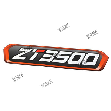ZT 3500 Model Decal Part # 4178888 For Bobcat Parts