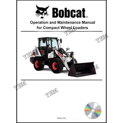 WL440 A Wheel Loader Operation and Maintenance Manual on CD Part # 22915441CD For Bobcat Parts