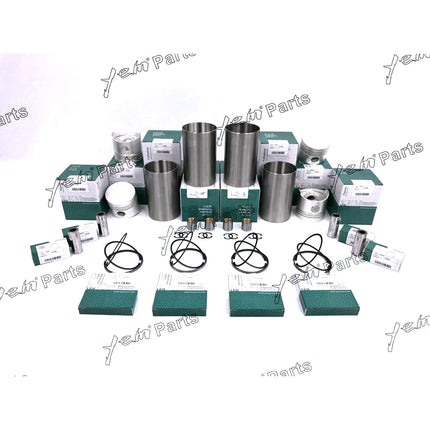 Liner Kit Set STD For Kubota V1702 (Liner + Piston + Piston Ring + Pin Bush x4 ) Engine Parts