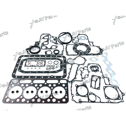 1 Set Full Gasket Kit & Cylinder Head For Kubota V1702 Engine