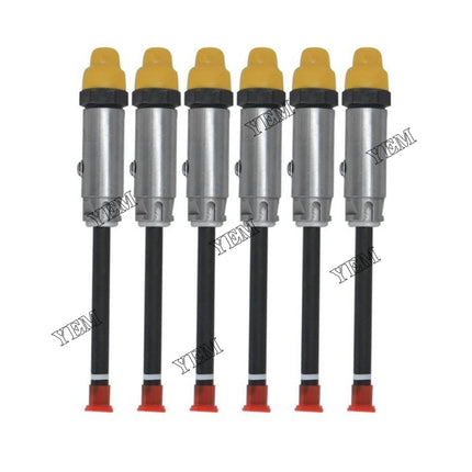 6PCS Diesel Pencil Fuel Injector Nozzles 4W7018 0R3422 Fit CAT 3406B 3406 Engine