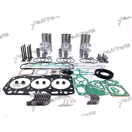 For Hitachi ZX30U-2 ZX35U-2 ZX27U-3 ZX29U-3 3TNV88 Engine Overhaul Rebuild Kit