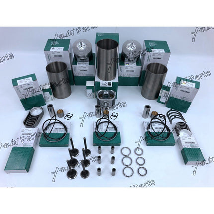 3 Cylinder Overhaul Rebuild Kit For Kubota D1803 D1803MDI Engine