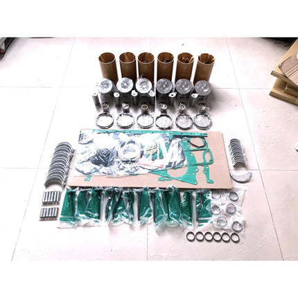 Rebuild Kit For Mitsubishi S6KT S6K Caterpillar 3066 Engine 320B 320L W Valves