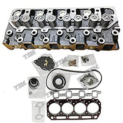 Complete Cylinder Head 4900931 W Full Gasket Set For Cummins A2300 A2300T Engine
