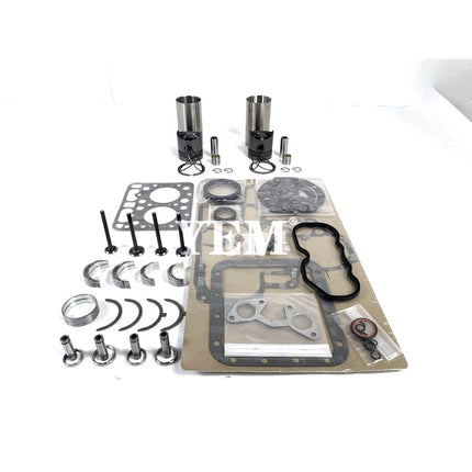 Overhaul Rebuild Kit For Yanmar 2D70E 2TNV70 Piston Ring Head Gasket Bearing Set