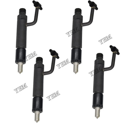 4 Fuel Injectors Y729503-53100 For Komatsu PC25-1 PC30-7 PC35R-8 PC45-1 PC40-7